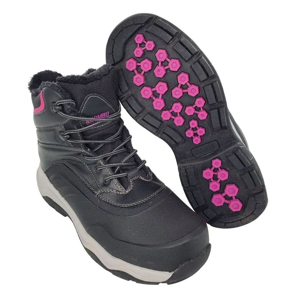 New Khombu 9 Boots Waterproof Woman All Weather Winter Snow Outdoor Shoes
